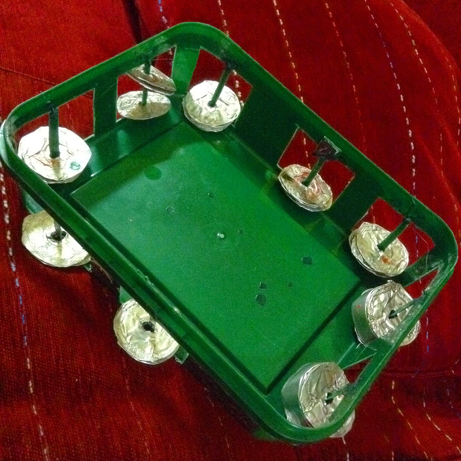 THE X SPOT My Improvised Tambourine